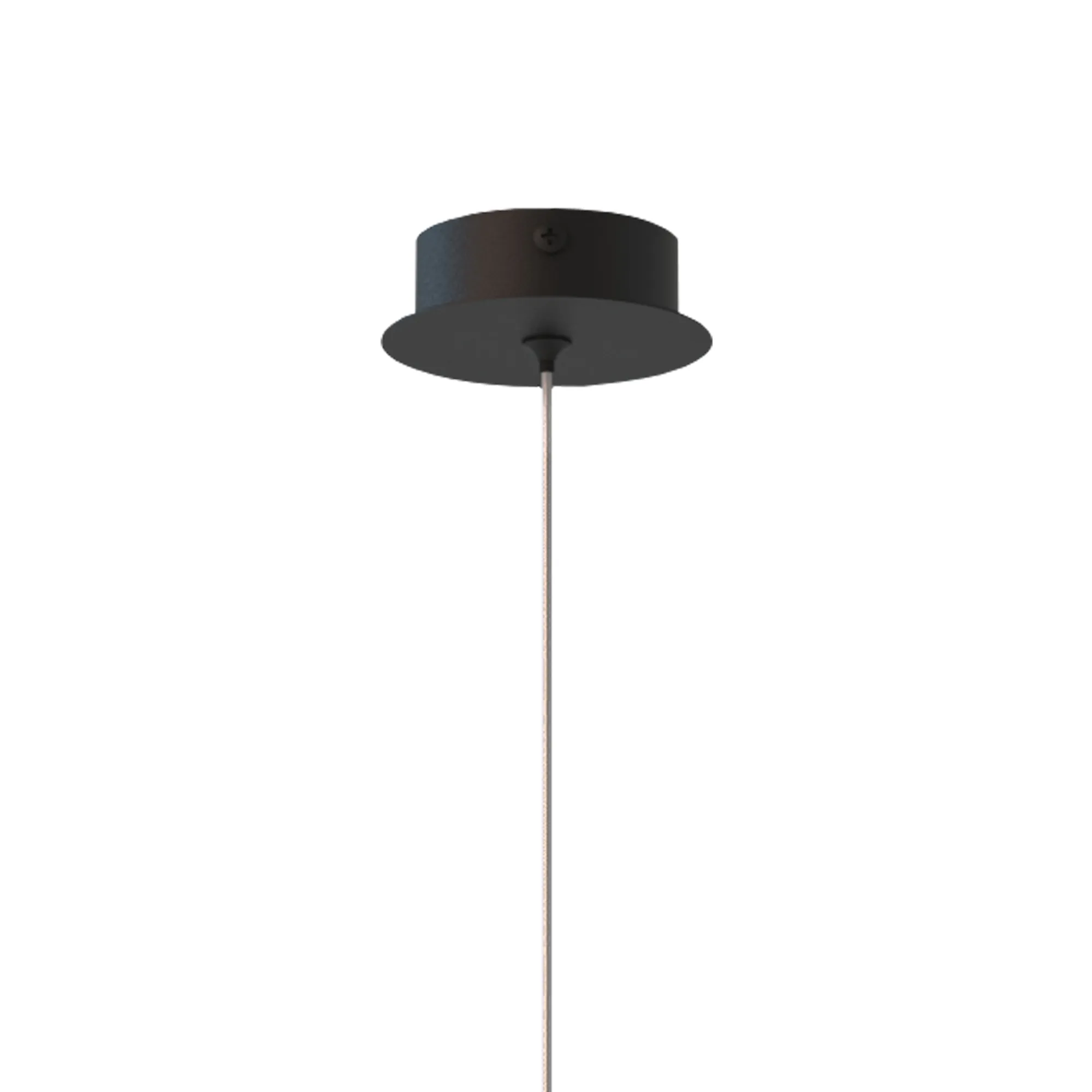 Cala 1 Light 2.55m Pendant 6W LED Sand Black M8079  Mantra Cala